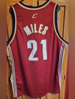 NIKE Darius Miles #21 Cleveland Cavaliers Swingman Jersey NBA 2XL Basketball XXL